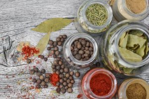 spices, jars, herbs